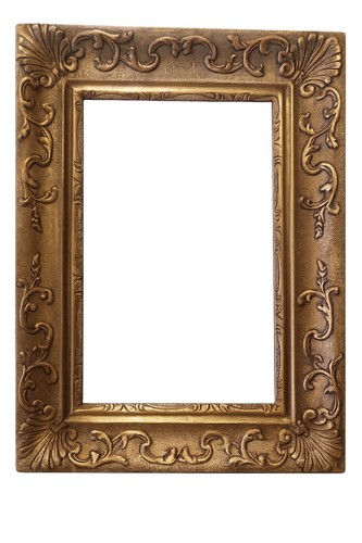 Cornice antica dorata legno - cornice,