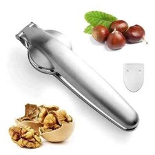 Pinza per Castagne schiaccianoci multifunzione Pinza castrare incidere acciaio