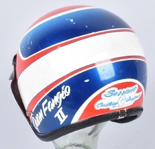 Casco Aria Race metà anni 80-90, Juan Fangio ll, corsa personale/pratica indossato