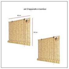 2 tende a rullo finestra