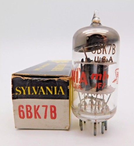 Tube 6bk7b sylvania nos - 6bk7b, 1