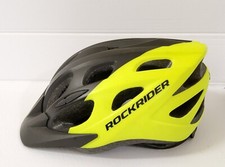 Casco BTWIN ROCKRIDER giallo Fluo Mtb Bambino Tg. S 