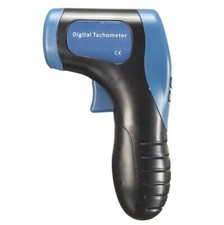 Tachimetro foto laser digitale LCD portatile senza contatto RPM tachimetro tester misuratore