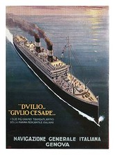 PUBBLICITA' 1924 NAVIGAZIONE