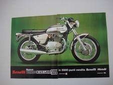 advertising Pubblicità 1973 MOTO BENELLI TORNADO 650 S