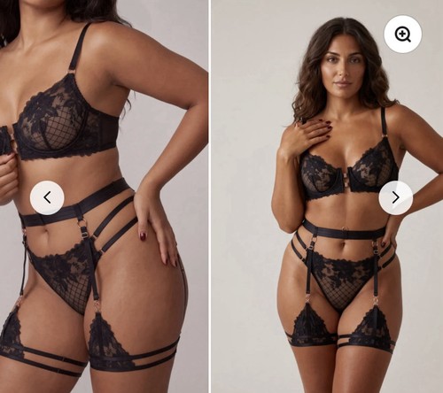 Naked underwear set - naked, 3