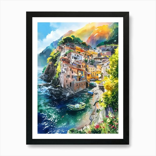 Cinque terre italian - italian, shore