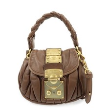 MIU MIU Matelasse Leather 2Way