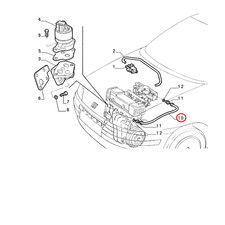 EXHAUST GAS EMISSION HOSE Fiat