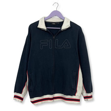 Felpa fila vintage blu - fila,