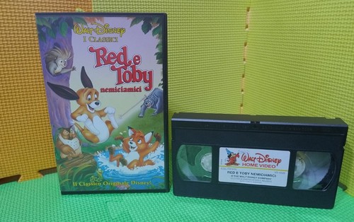 Vhs disney red e - vhs,