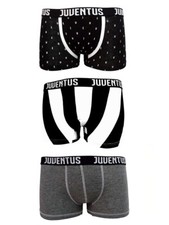 JUVENTUS🖤🤍 Boxer Junior Originale Uomo Cotone Intimo Ragazzi Boxer Uomo Ottima