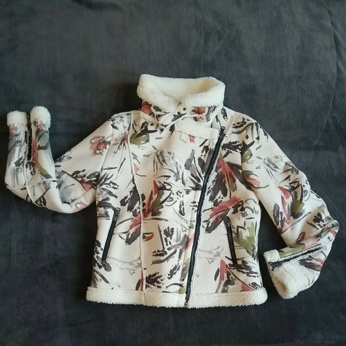 Giacca aviatore stile sherpa