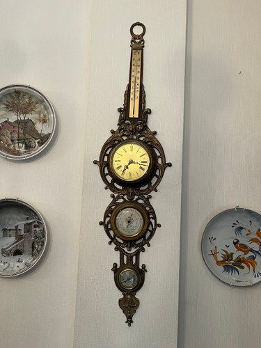 Orologio muro con barometro - da,