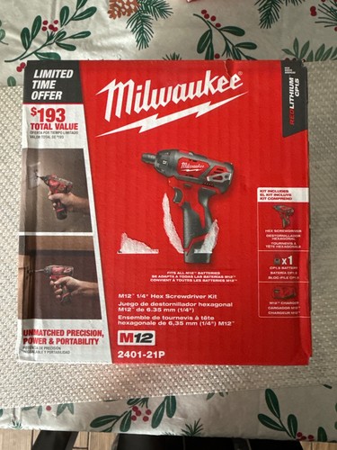 Milwaukee m12 kit - kit, cacciaviti