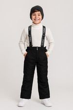 PANTALONI RAGAZZO ZIP BRETELLE