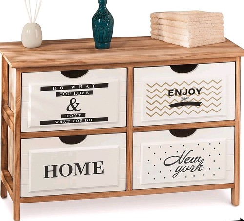 Cassettiera legno cassetti - legno,