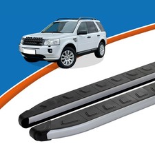 Pedane Adatte Per Land Rover Freelander Anno 10/2006-10/2014 DOLU SILB