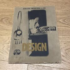 EDILIZIA MODERNA DESIGN 1964