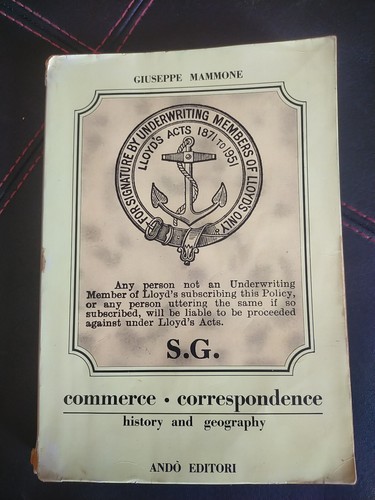 Libro testo scolastico antico