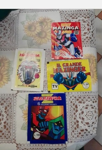 Figurine mazinga anni 80 - anni, 79/80