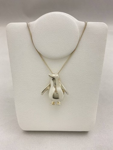 Collana con ciondolo - , pinguino