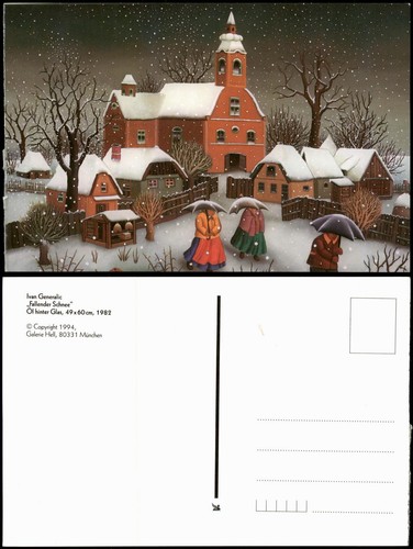 Cartolina artista - cartolina, d'artista