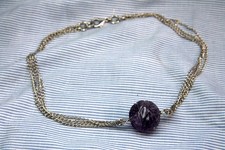 Collana in argento con grande
