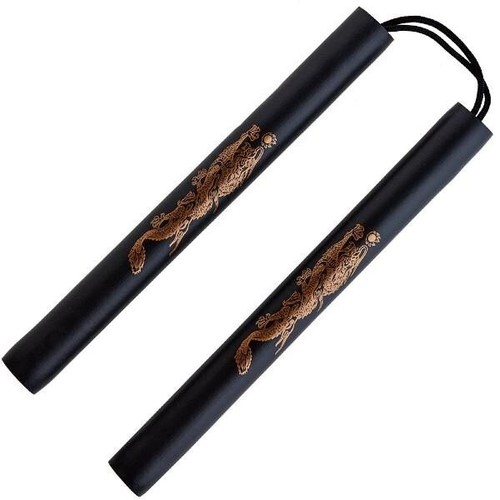 Nunchaku gomma espanso - gomma, corda