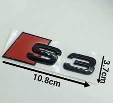 Logo audi3 autocollant - s3,