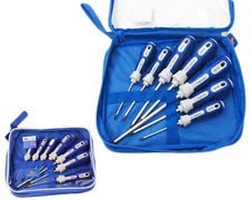 SET KIT 7 PZ CACCIAVITI A T TORX T6 T10 T15 T20 T25 T27 T30 BORSA RICHIUDIBILE