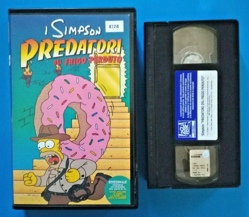 Vhs simpson predatori del - i,