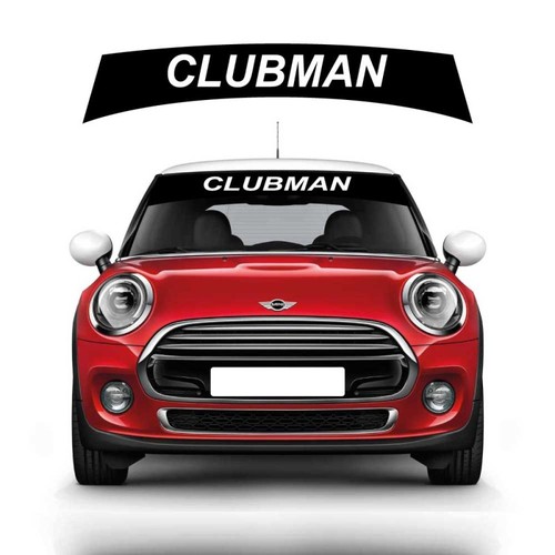Adesivi parabrezza clubman - parabrezza,