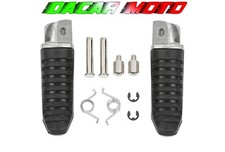 COPPIA POGGIAPIEDI PEDALINI PILOTA per suzuki 1091 GSR 600 2006 2007 2008 2009