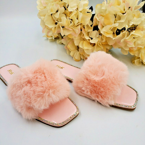 Ciabatte donna pelliccia