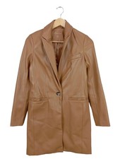 AMISU Cappotto in ecopelle