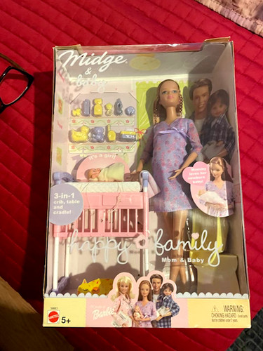 Barbie happy family pregnant - happy,