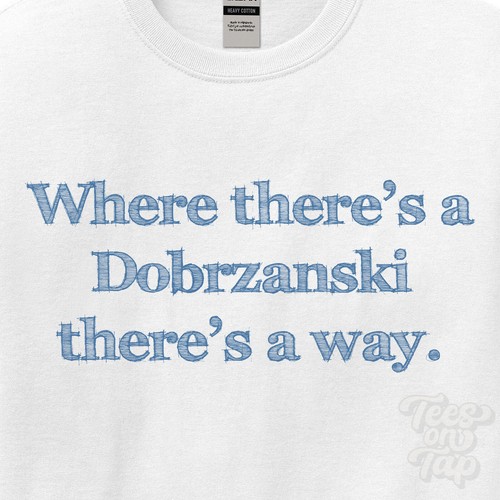 Dove dobrzanski there - there's, a