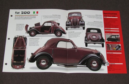 1936 1955 fiat 500 - 1936-1955,