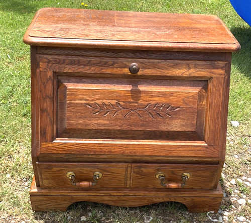 Cassettiera vintage legno