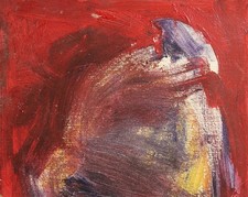 Dipinto astratto ad olio