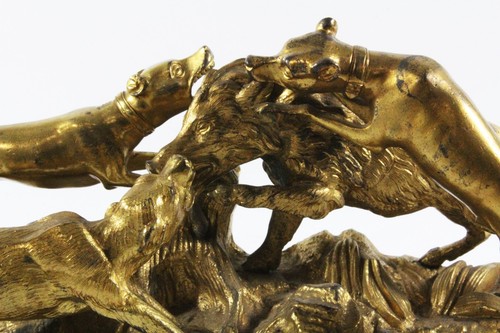 Scultura animalier cinghiale - , e
