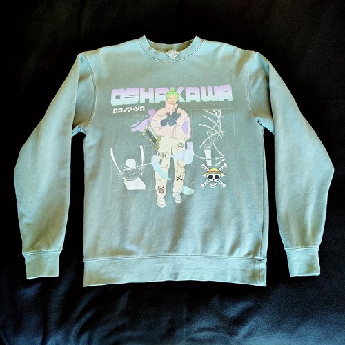 Maglione felpa girocollo verde
