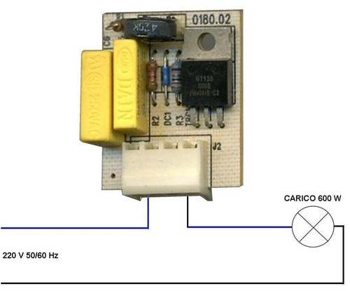 Lampada regolatore coppia e - di,