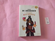 LUCIANO DE CRESCENZO COSI PARLO BELLAVISTA OSCAR ABSOLUTE MONDADORI OTTIMO