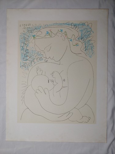 Pablo picasso litografia - pablo,