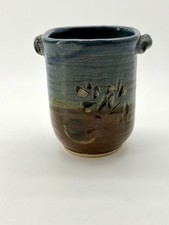 Vaso ceramica da studio fatto