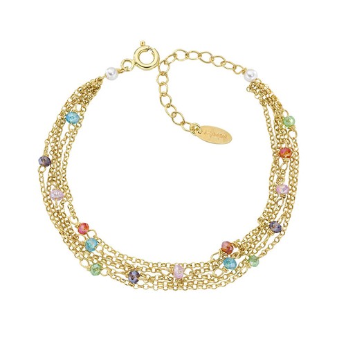 Bracciale amen donna - amen, rainbow