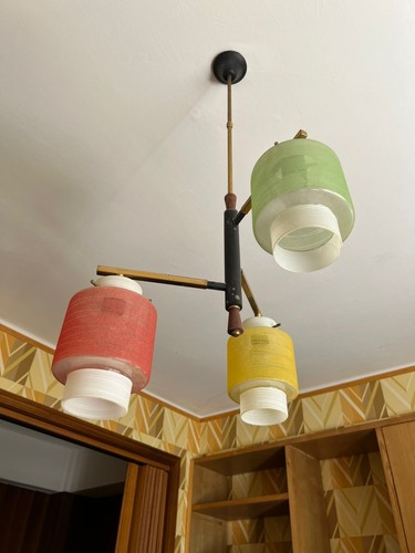 Lampadario vintage anni in - vintage,