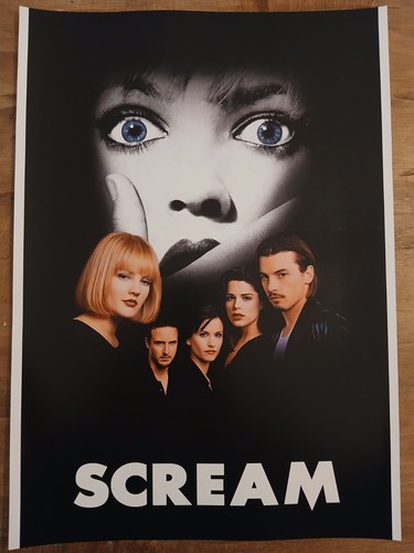 Scream poster horror movie - scream,